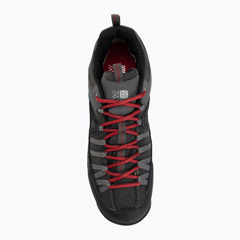 Trekkingschuhe Herren Karrimor Spike Low black/red 5