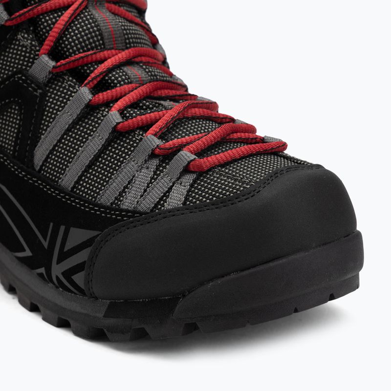Herren-Trekkingstiefel Karrimor Spike Mid 3 schwarz/rot 7