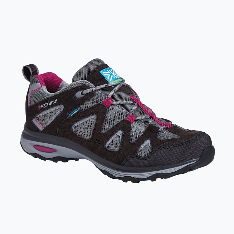 Trekkingschuhe Damen Karrimor Isla Low black c/pink 8