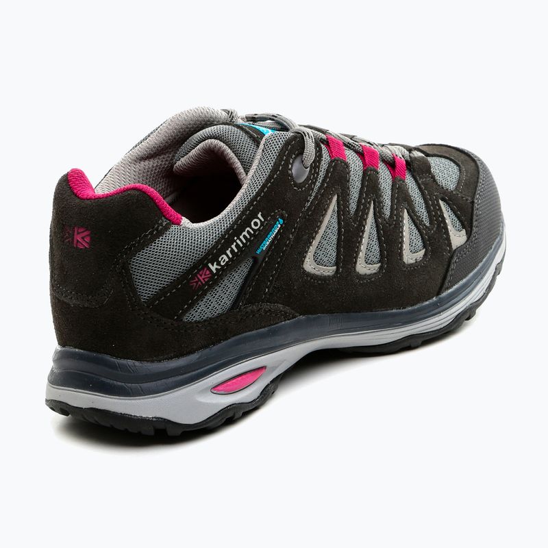 Damen-Trekkingschuhe Karrimor Isla Low black c/pink 12