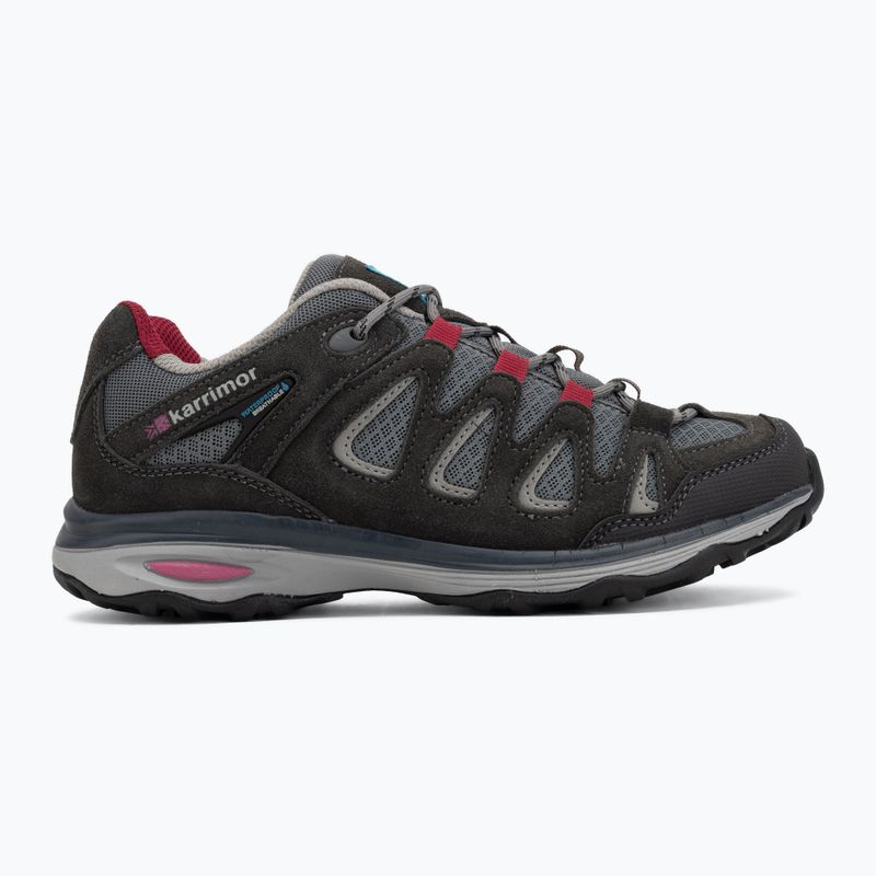 Damen-Trekkingschuhe Karrimor Isla Low black c/pink 2