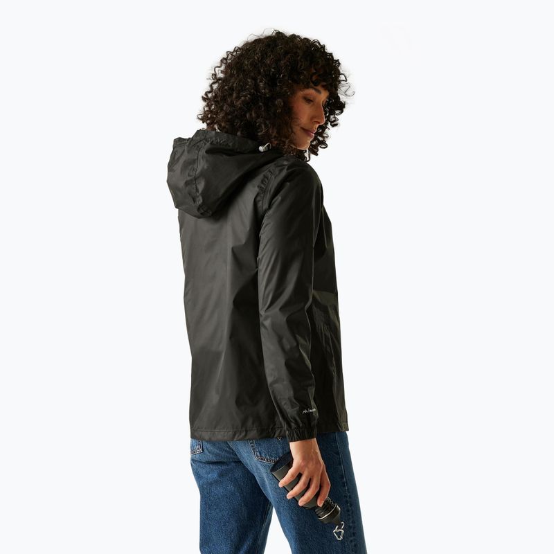 Damen-Regenjacke REGATTA Pack-It III black 3