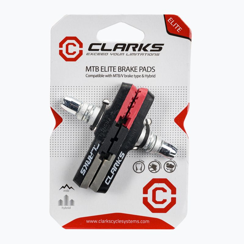 Clarks MTB-Bremsbeläge schwarz CLA-CPS301