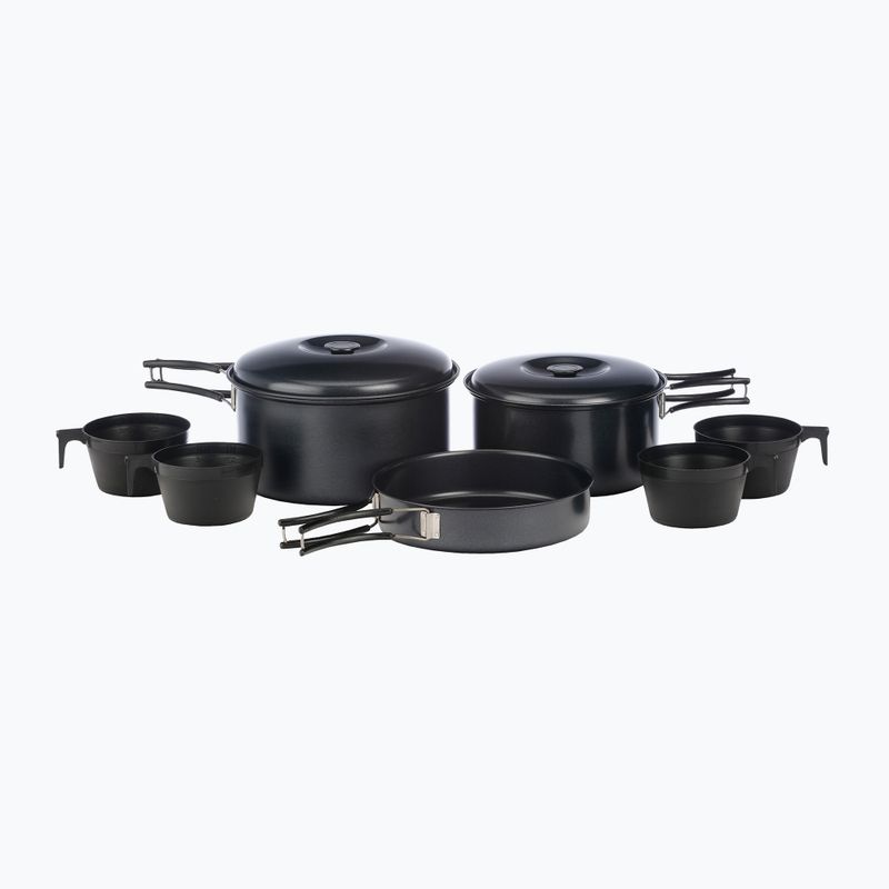 Vango 4 Personen Antihaft-Kochgeschirr Set Schwarz ACXCOOK 009U05