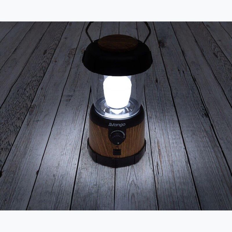Campinglampe Vango Nova 200 Recharge wood 4