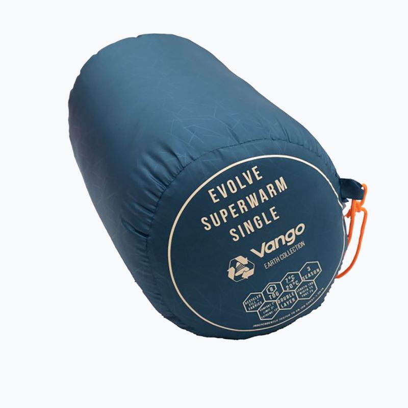 Vango Evolve Superwarm Einzelschlafsack blau SBREVOLVEM23TJ8 11