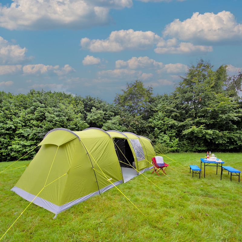 Vango Longleat II 800XL grün TESLONGLEH09TAS 8-Personen Camping Zelt 14