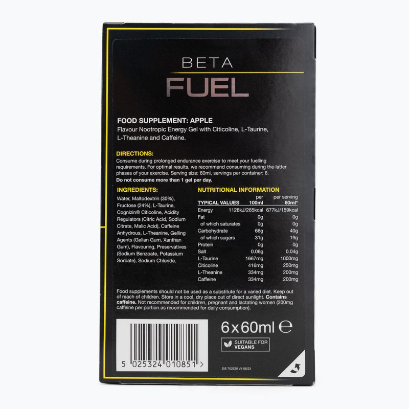 Set Energiegels Science in Sport Beta Fuel Energy + Nootropics 6 x 60 ml apple 2