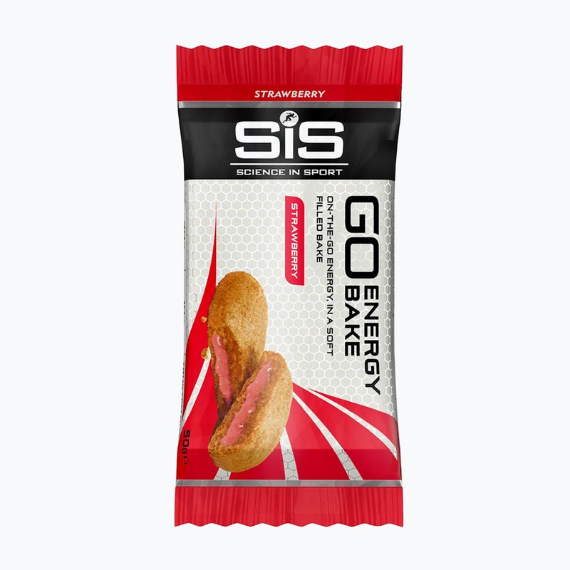 Energieriegel SIS Go Energy Bake 50 g strawberry