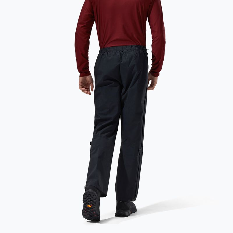 Herren Regenhose Berghaus Paclite schwarz 2