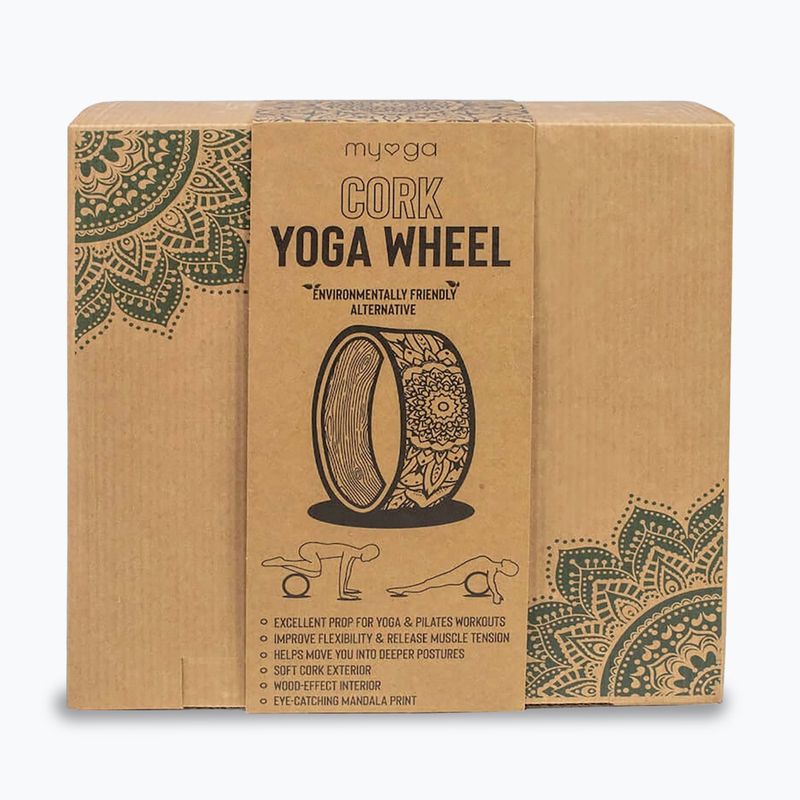 Yoga-Reifen Myga Brown mandala 5
