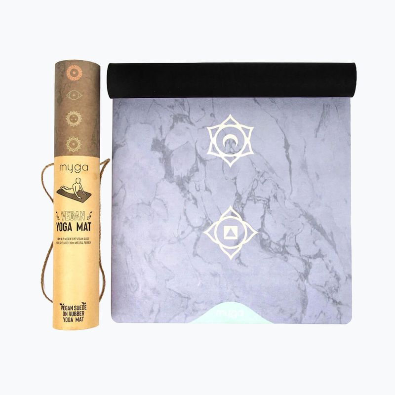 Yogamatte Myga Chakra Luxurious purple 2