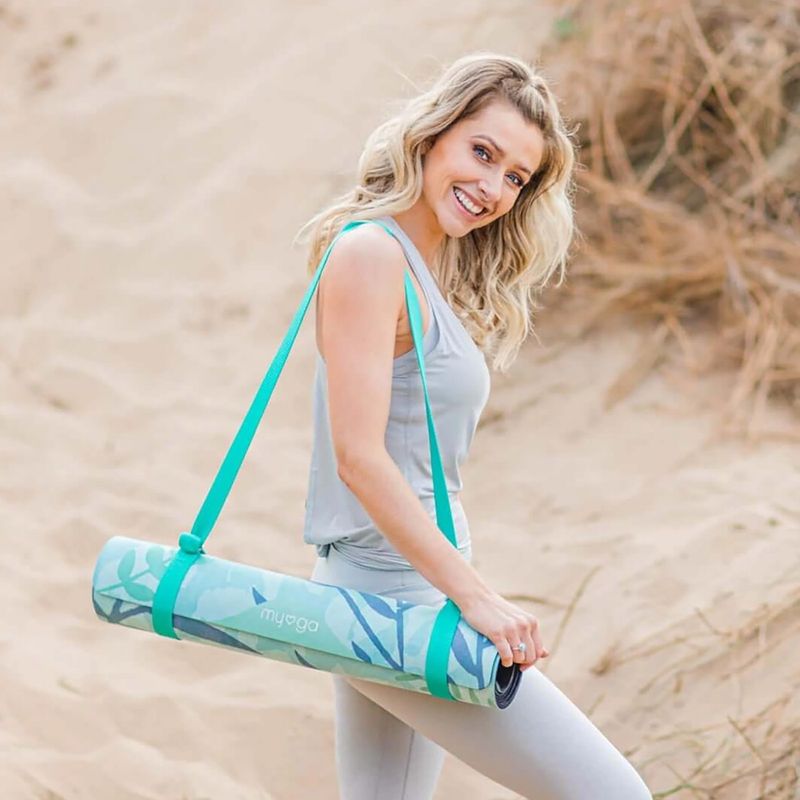 Yogamatte Myga Peacemaker Luxurious green 9