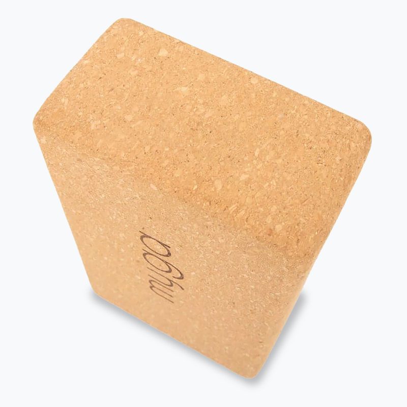 Yoga-Block Myga Cork Block brown 5
