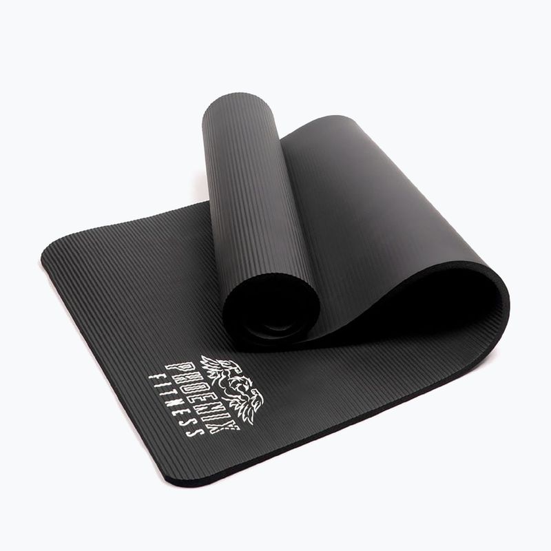 Yogamatte Phoenix Fitness black 3