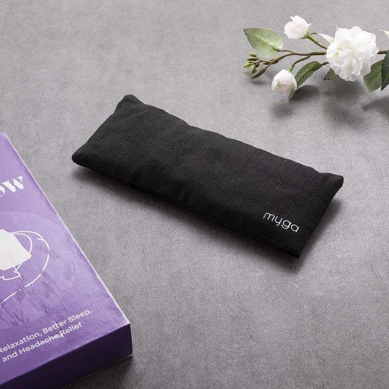 Kissen Myga Lavender Eye Pillow black 12