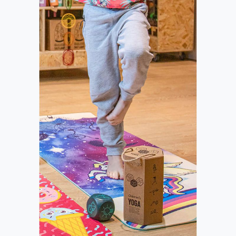 Kinder-Yogamatte Myga Sweet Dreams purple 9