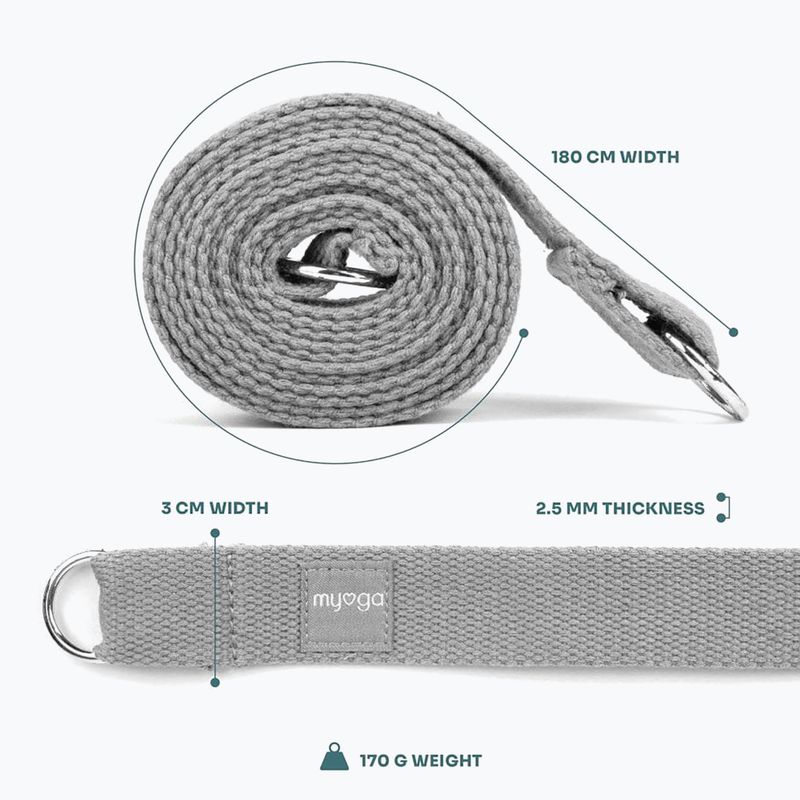 Yogagurt Myga 2 in 1 grey 3
