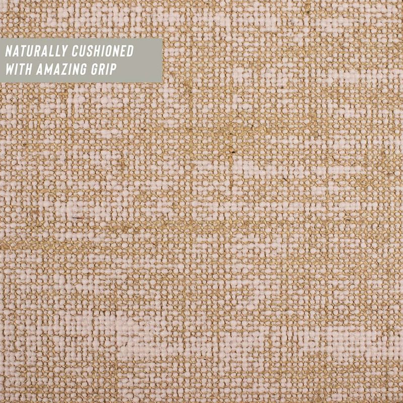 Yogamatte Myga Jute 5 mm beige 7