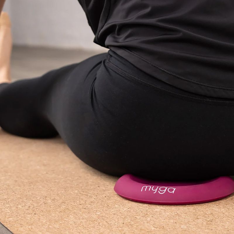 Gel-Unterlage für Yoga Myga Support Pad purple 3