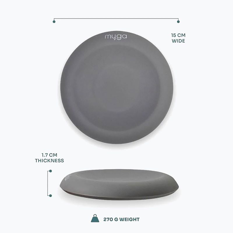 Silikonunterlage Myga Support grey 4