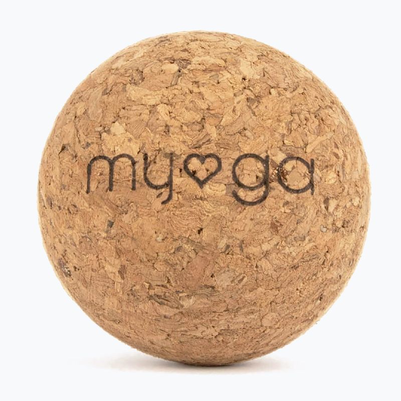 Massageball Myga 5 cm brown