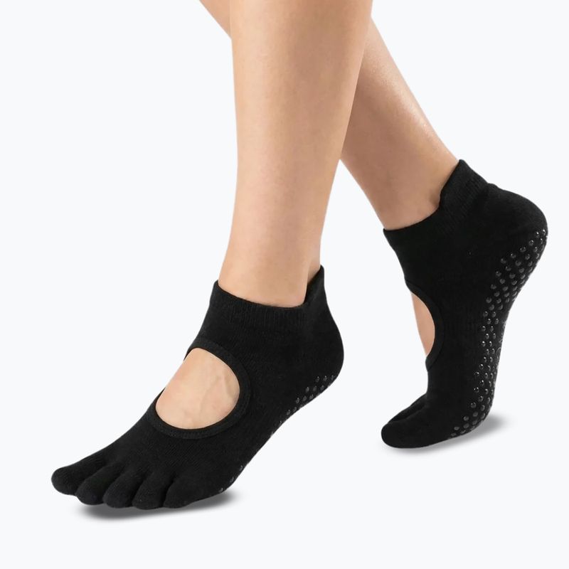 Socken Myga Toe black 5