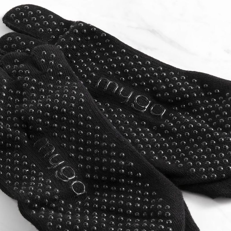 Socken Myga Toe black 6