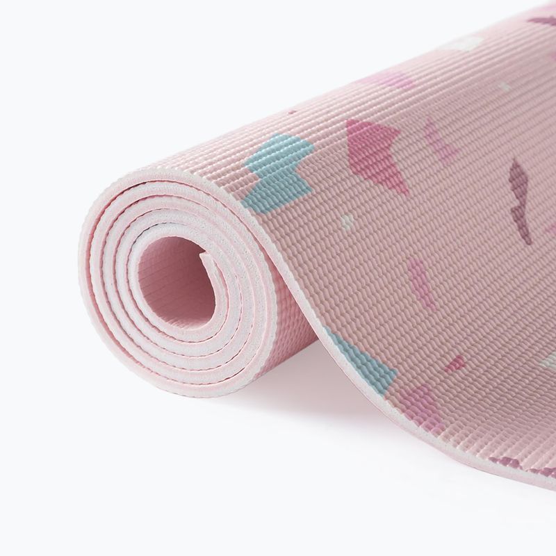 Yoga-Set Myga Terrazzo Yoga Set mat + block + strap purple 14