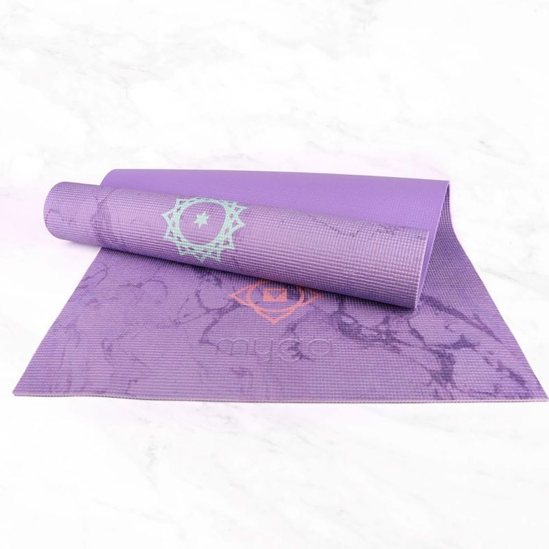 Yogamatte Myga Chakra 6 mm purple 11