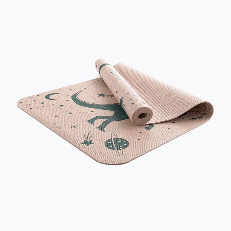 Yogamatte Myga Dino 3 mm beige 8