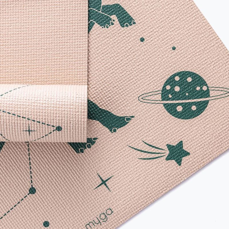 Yogamatte Myga Dino 3 mm beige 9