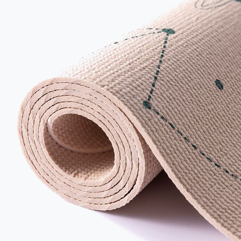 Yogamatte Myga Dino 3 mm beige 10