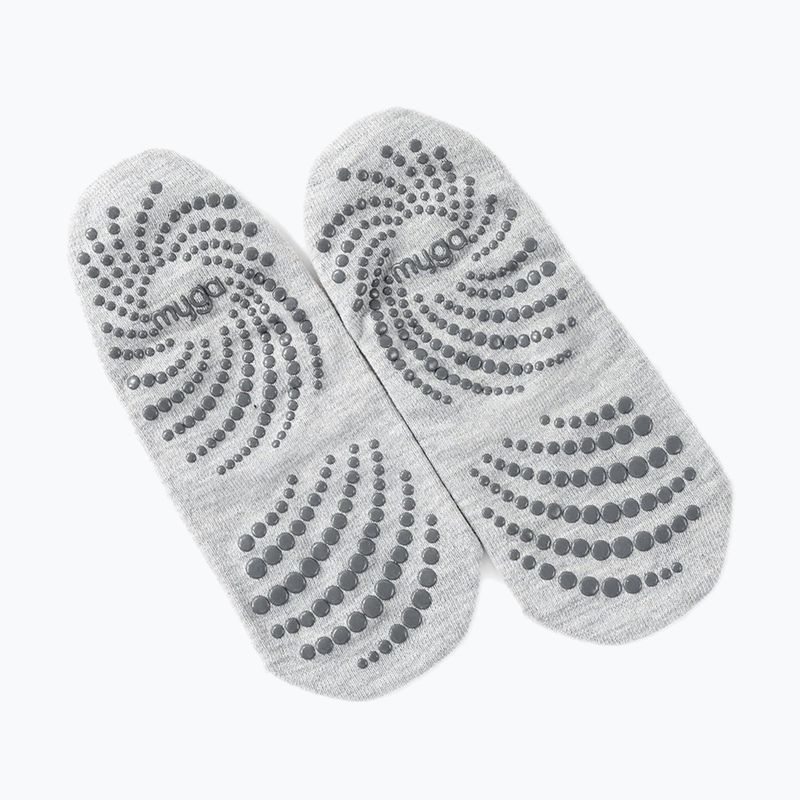 Socken Myga Gripped grey 2
