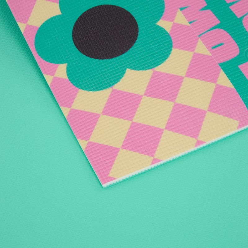 Yoga-Set Myga Spirit Yoga Set mat + block + turquoise strap 4