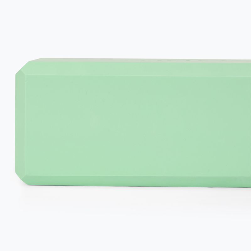 Yoga-Set Myga Sage Palm Yoga Set mat + block + green strap 6