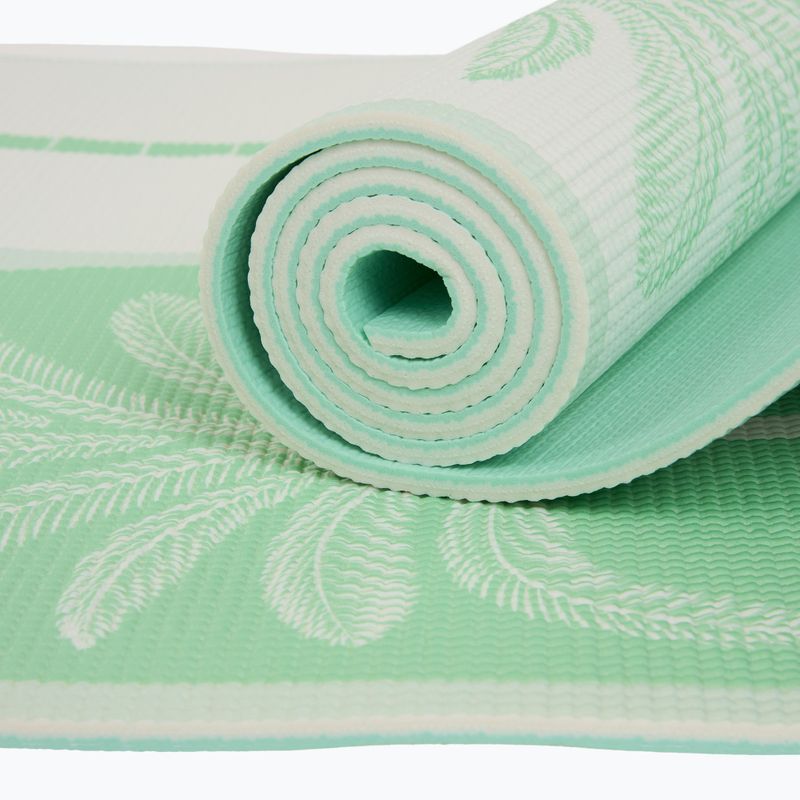 Yoga-Set Myga Sage Palm Yoga Set mat + block + green strap 10