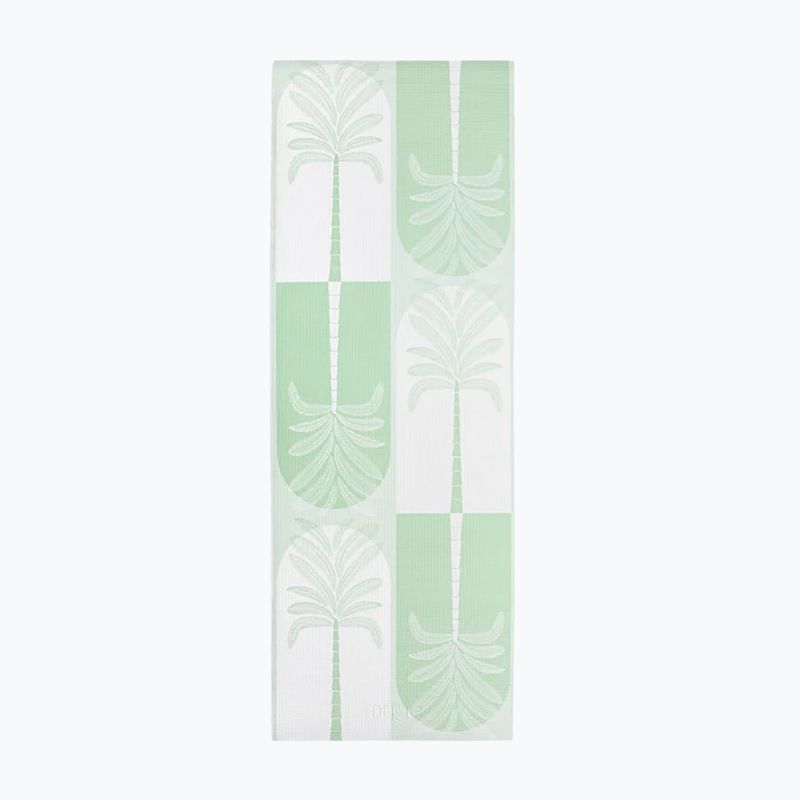 Yoga-Set Myga Sage Palm Yoga Set mat + block + green strap 15
