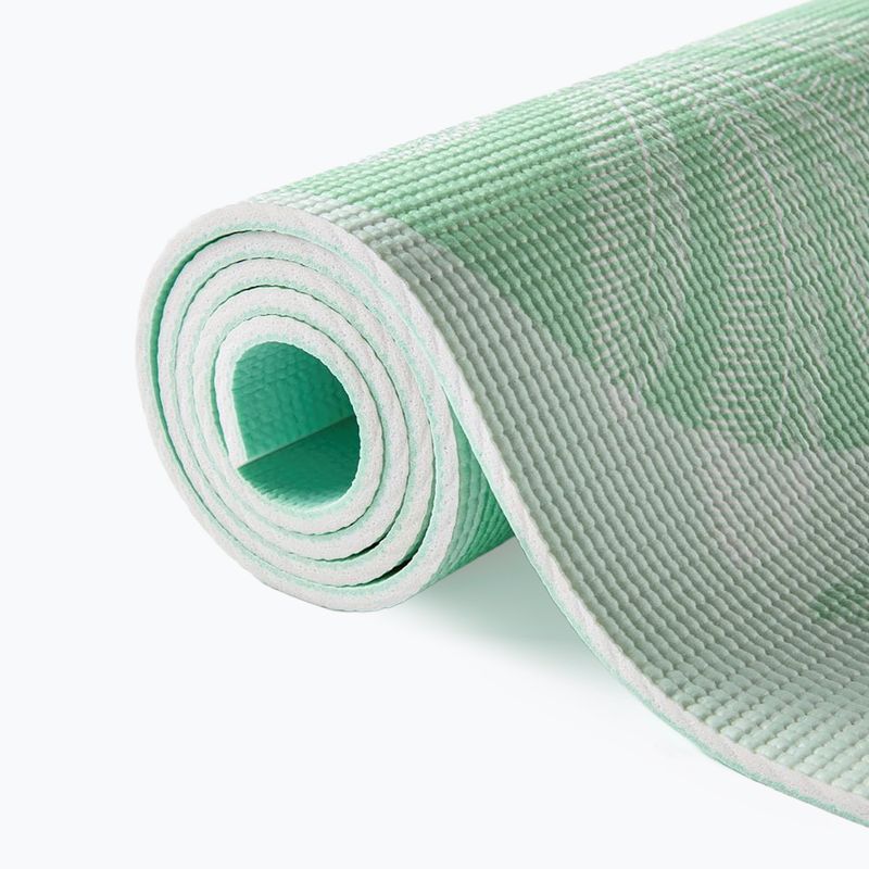 Yoga-Set Myga Sage Palm Yoga Set mat + block + green strap 16