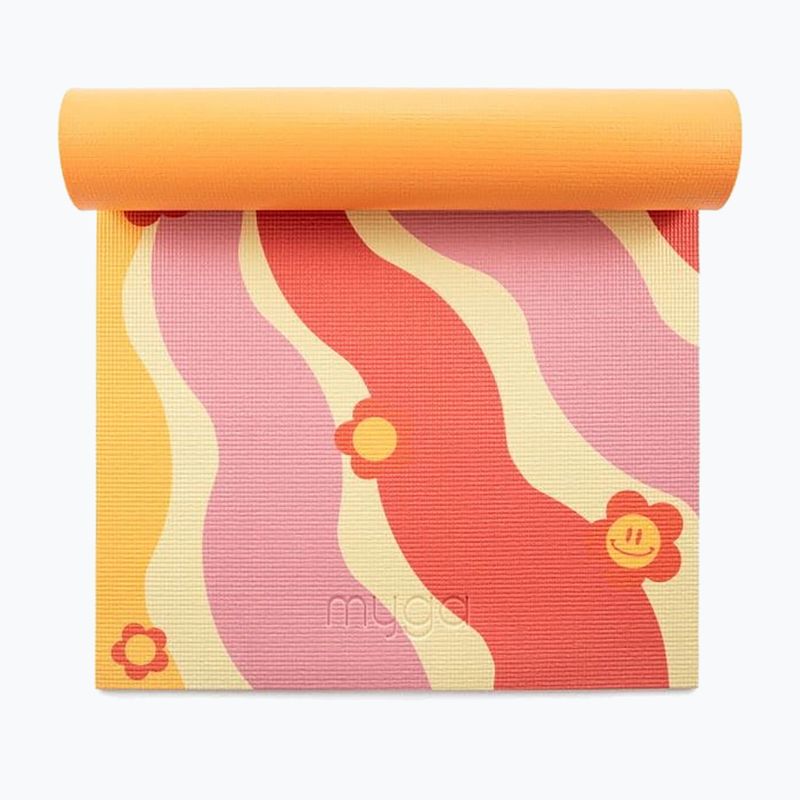 Yogamatte Myga Groovy yellow 2