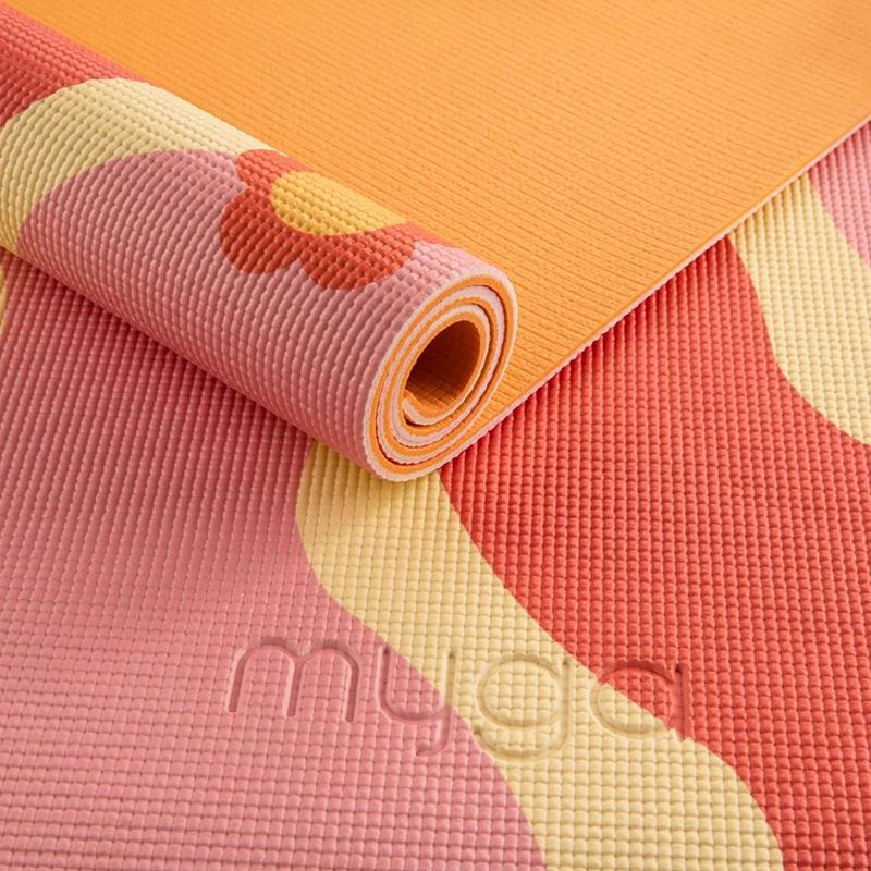 Yogamatte Myga Groovy yellow 4