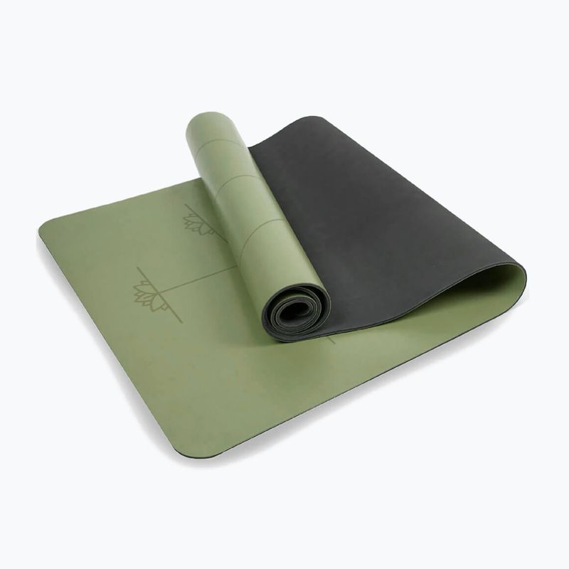 Yogamatte Myga Alignment XL 6 mm green 2