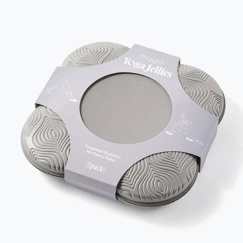 Gel-Unterlage für Yoga Myga 2 pcs. grey 5