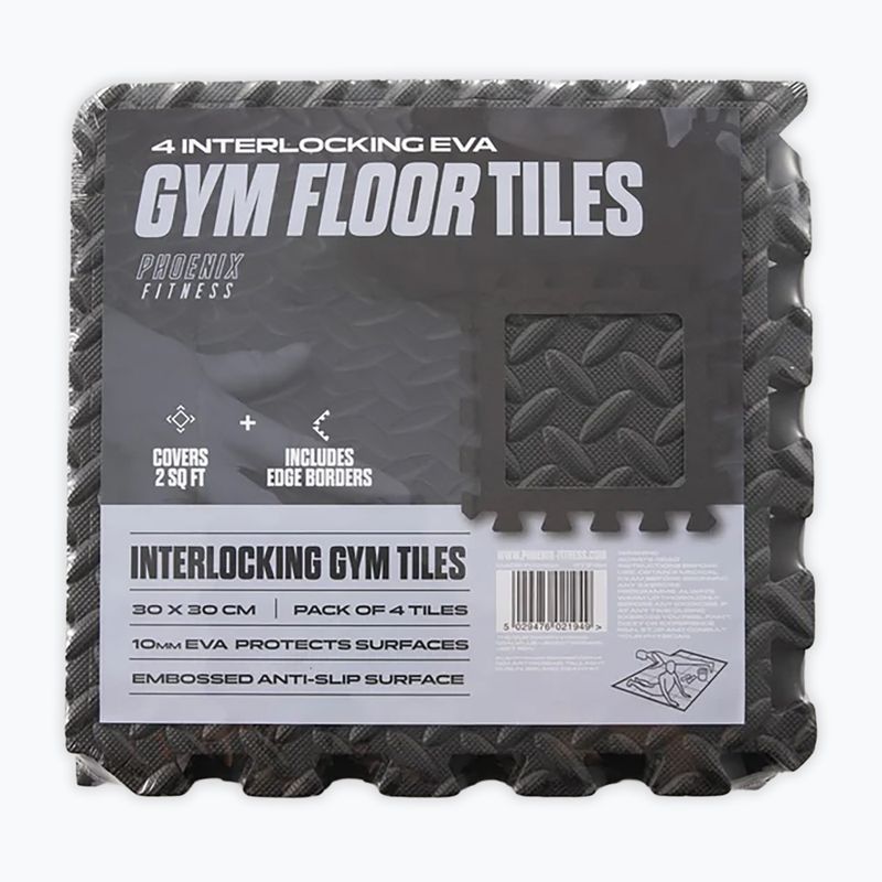 Schutzmatte Phoenix Fitness RY2581 4 elementy black 6