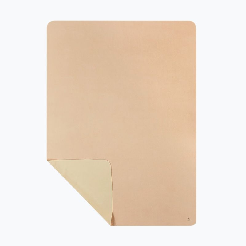 Yogadecke Myga Fleece sand