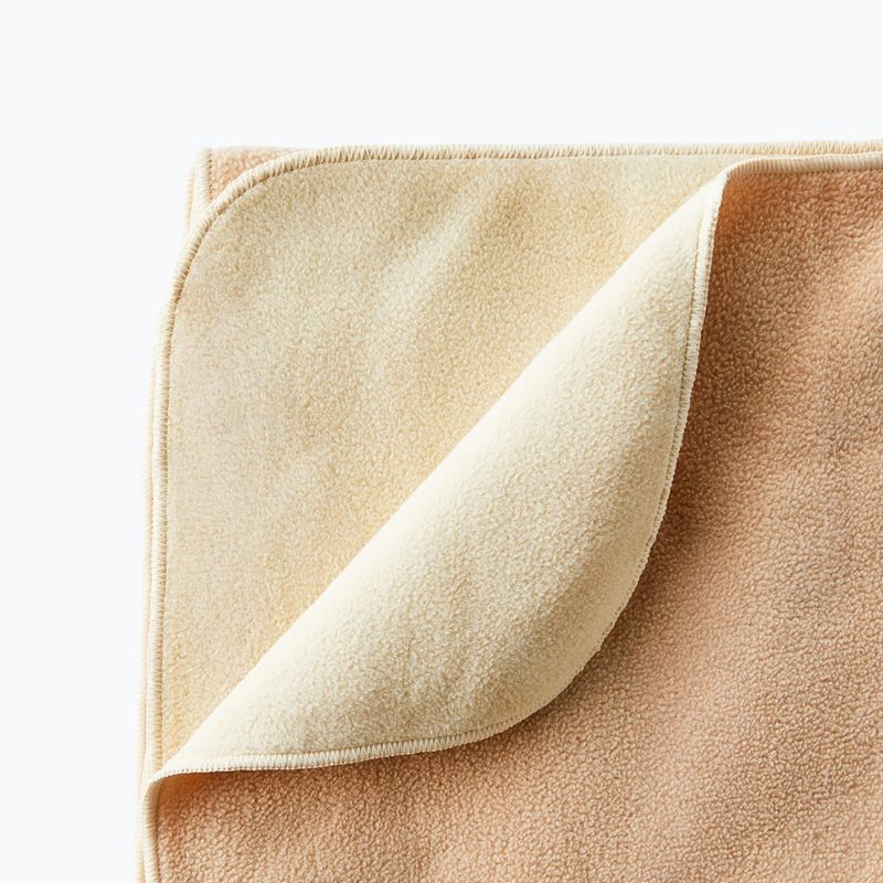 Yogadecke Myga Fleece sand 2