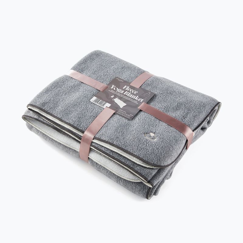 Yogadecke Myga Fleece stone 3