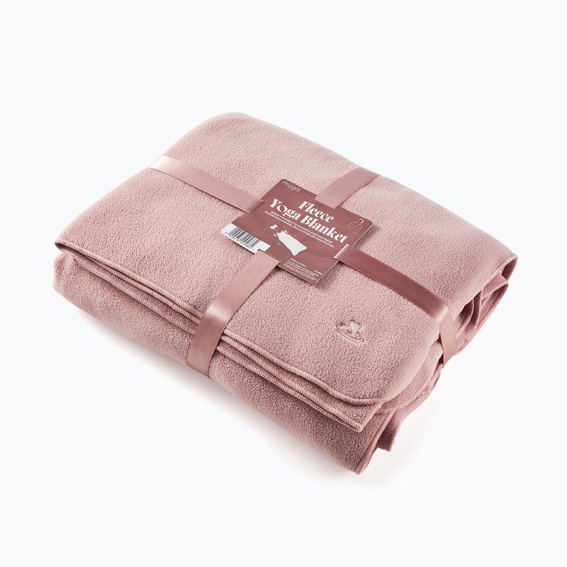 Yogadecke Myga Fleece blush 3