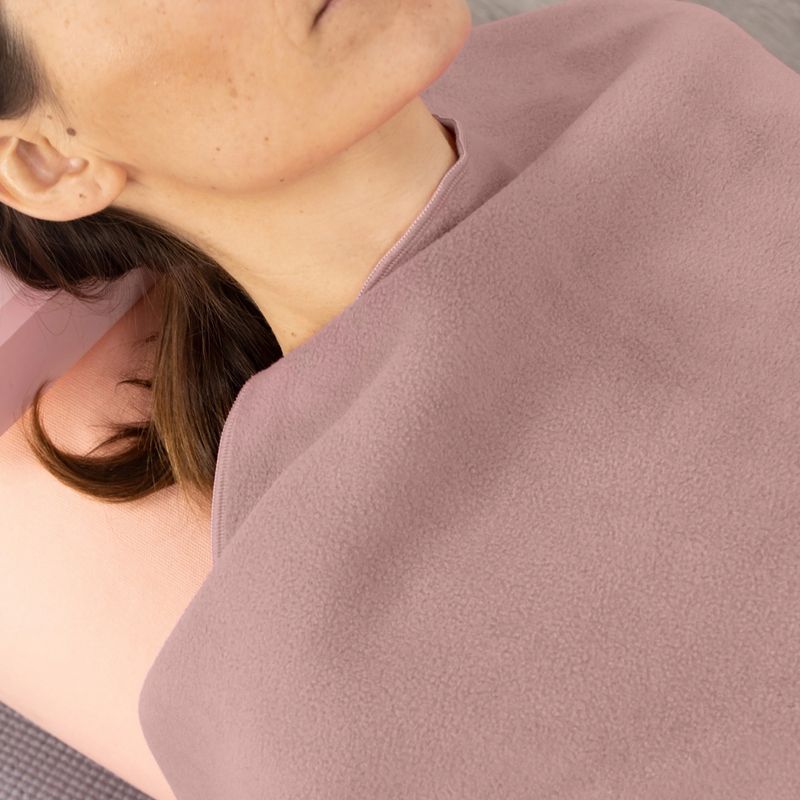 Yogadecke Myga Fleece blush 11