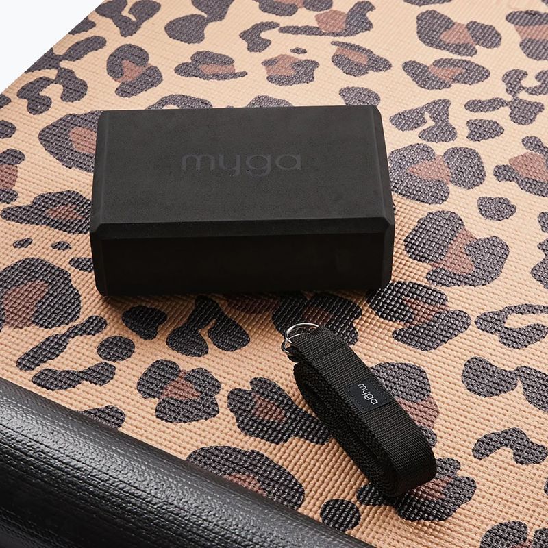 Yoga-Set Myga Leopard Yoga Set brown 4